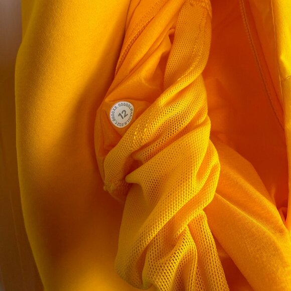 Lululemon Lightweight Quilted Puffer Vest – Marigold Yellow - Size 12 - Picture 4 of 8